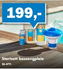 Biltema Startsett bassengpleie tilbud