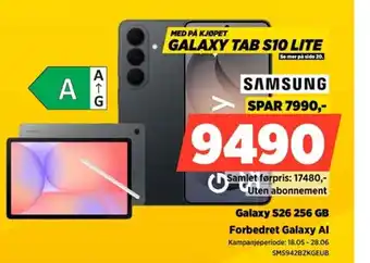 POWER Samsung galaxy s26 256 gb forbedret galaxy al tilbud