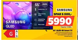 POWER Samsung 55" qled 4k smart tv tilbud