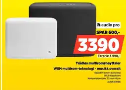 POWER Audio pro trådløs multiromshøyttaler wiim multirom-teknologi - musikk overalt tilbud