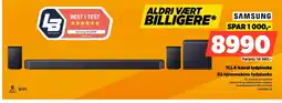 POWER Samsung 11.1.4-kanal lydplanke rå hjemmekino lydplanke tilbud