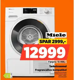POWER Miele tørketrommel fragrancedos-kompatibel tilbud