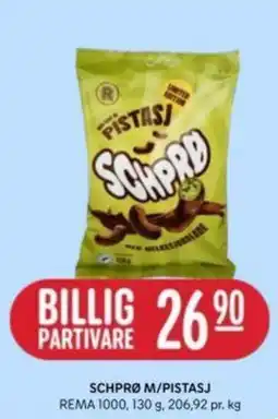 Rema 1000 REMA 1000 Schpro m/pistasj tilbud