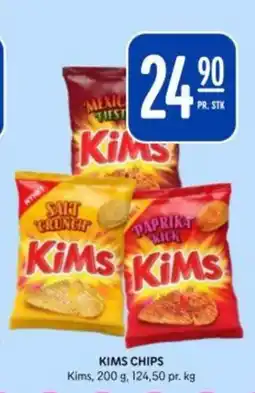 Rema 1000 Kims chips tilbud