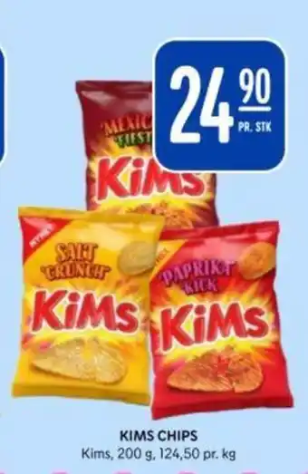 Rema 1000 Kims chips tilbud