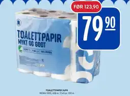 Rema 1000 REMA 1000 Toalettpapir 24pk tilbud