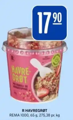 Rema 1000 R Havregrøt tilbud
