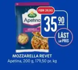 Rema 1000 Apetina Mozzarella revet tilbud