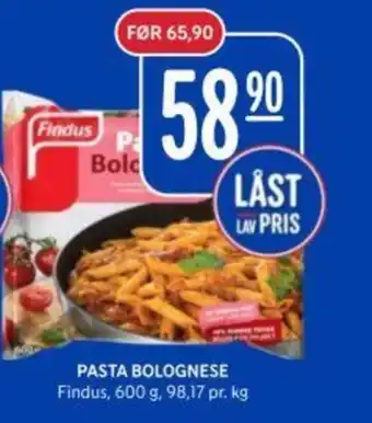 Rema 1000 Findus Pasta bolognese tilbud