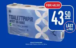 Rema 1000 REMA 1000 Toalettpapir 8pk tilbud