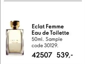 Oriflame Eclat Femme Eau de Toilette tilbud