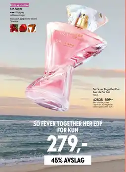 Oriflame So Fever Together Her Eau de Parfum tilbud