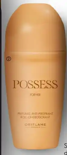 Oriflame Possess Perfumed Anti-perspirant Roll-On Deodorant tilbud