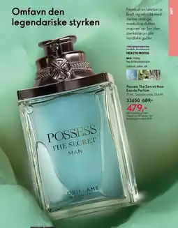 Oriflame Possess The Secret Man Eau de Parfum tilbud