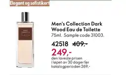 Oriflame Men's Collection Dark Wood Eau de Toilette tilbud