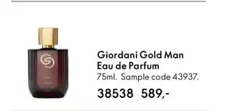 Oriflame Giordani Gold Man Eau de Parfum tilbud