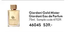 Oriflame Giordani Gold Mister Giordani Eau de Parfum tilbud