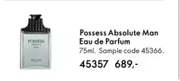 Oriflame Possess Absolute Man Eau de Parfum tilbud