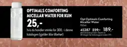 Oriflame Opt Optimals Comforting Micellar Water tilbud