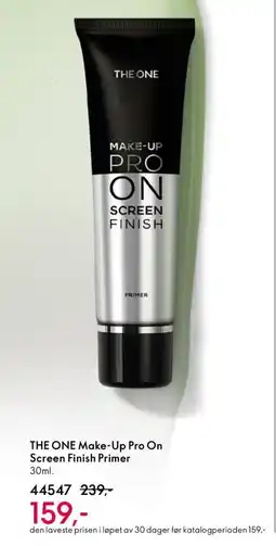 Oriflame THE ONE Make-Up Pro On Screen Finish Primer tilbud