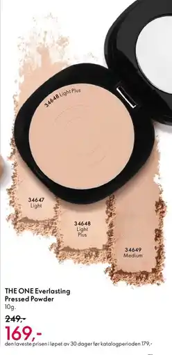 Oriflame THE ONE Everlasting Pressed Powder tilbud