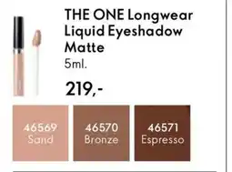 Oriflame THE ONE Longwear Liquid Eyeshadow Matte tilbud