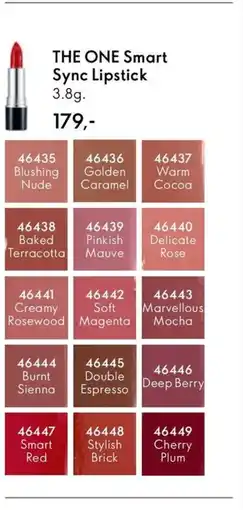Oriflame THE ONE Smart Sync Lipstick tilbud
