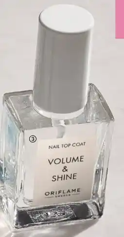 Oriflame NAIL TOP COAT Volume & Shine tilbud