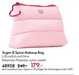 Oriflame Sugar & Spice Makeup Bag tilbud