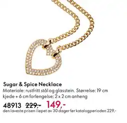 Oriflame Sugar & Spice Necklace tilbud