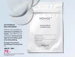 Oriflame NOVAGE+ Proceuticals Exfoliating & Clearing Pods tilbud
