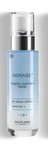 Oriflame NOVAGE+ Blemish + Age Defy Serum tilbud