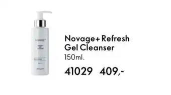 Oriflame NOVAGE+ Refresh Gel Cleanser tilbud