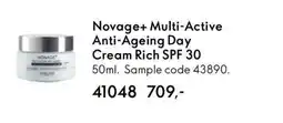 Oriflame NOVAGE+ Multi-Active Anti-Ageing Day Cream Rich SPF 30 tilbud