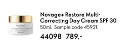 Oriflame NOVAGE+ Restore Multi- Correcting Day Cream SPF 30 tilbud