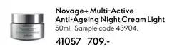 Oriflame NOVAGE+ Multi-Active Anti-Ageing Night Cream Light tilbud