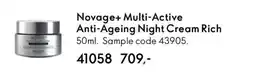 Oriflame NOVAGE+ Multi-Active Anti-Ageing Night Cream Rich tilbud