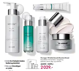 Oriflame NOVAGE+ Wrinkle Smooth Routine Mixed tilbud
