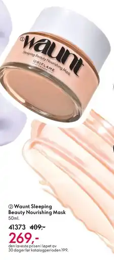 Oriflame WAUNT Sleeping Beauty Nourishing Mask tilbud