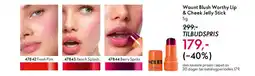 Oriflame WAUNT Blush Worthy Lip & Cheek Jelly Stick tilbud