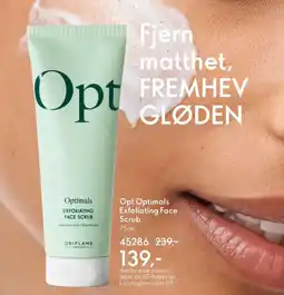 Oriflame OPT Optimals Exfoliating Face Scrub tilbud