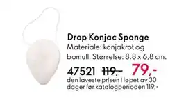 Oriflame Drop Konjac Sponge tilbud
