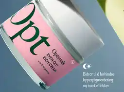 Oriflame OPT Optimals Even Out Rich Cream tilbud
