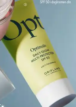 Oriflame OPT Optimals Daily Glow Multi-Protector SPF50 tilbud