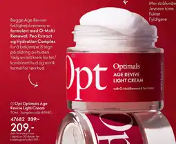 Oriflame OPT Optimals Age Revive Light Cream tilbud