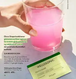 Oriflame WELLOSOPHY Gluco Shape tilbud