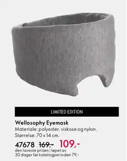 Oriflame WELLOSOPHY Eyemask tilbud