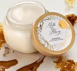 Oriflame MILK & HONEY Gold Nourishing Hand & Body Cream tilbud