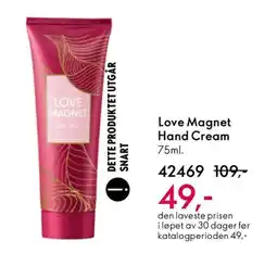 Oriflame LOVE MAGNET Hand Cream tilbud