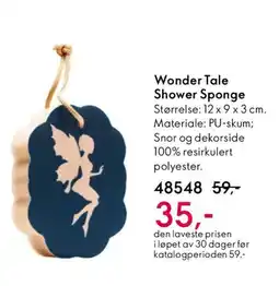 Oriflame WONDER TALE Shower Sponge tilbud